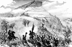 Confederate and Union forces clash at Lookout Mountain.