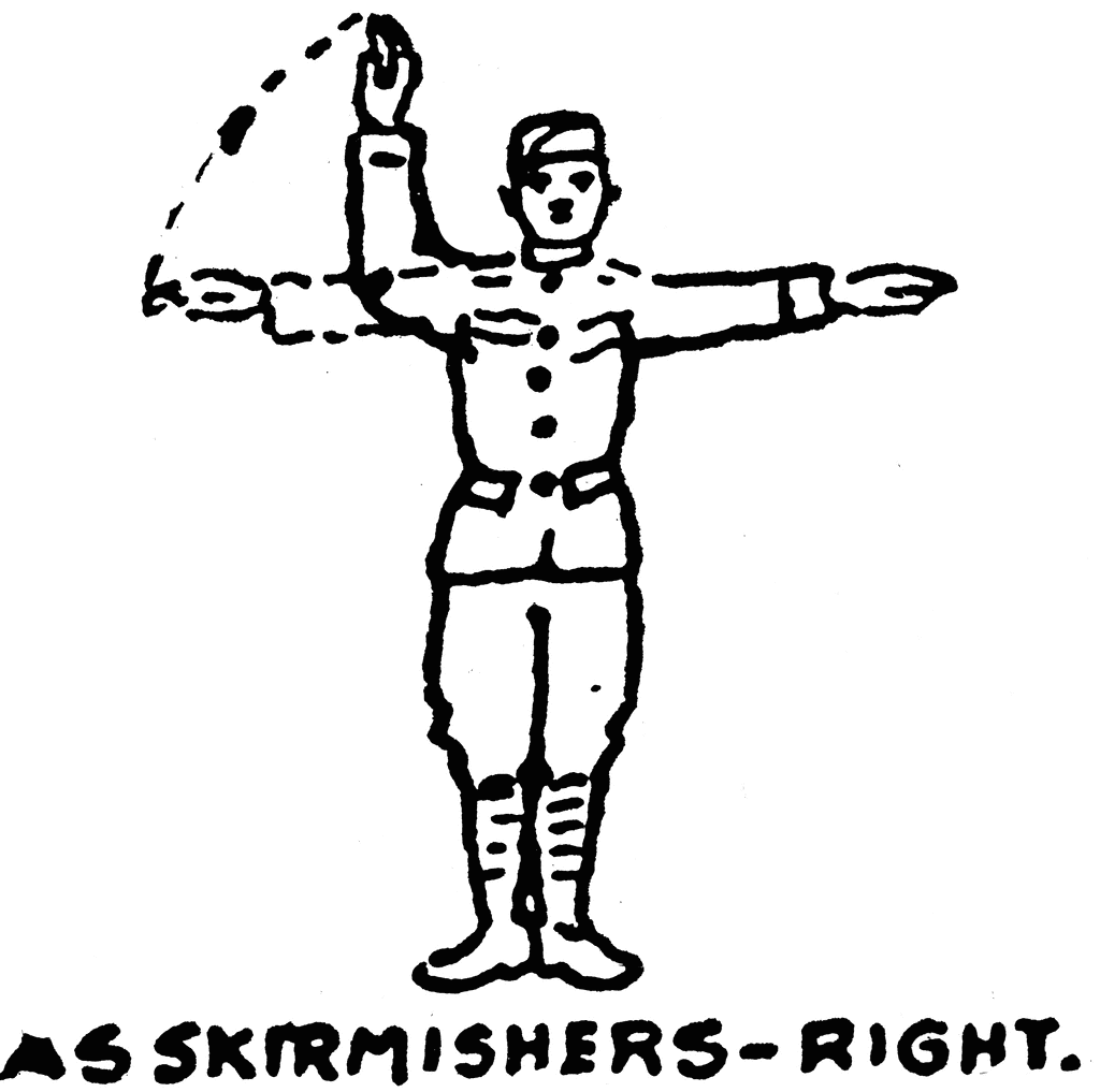 As Skirmishers Right | ClipArt ETC