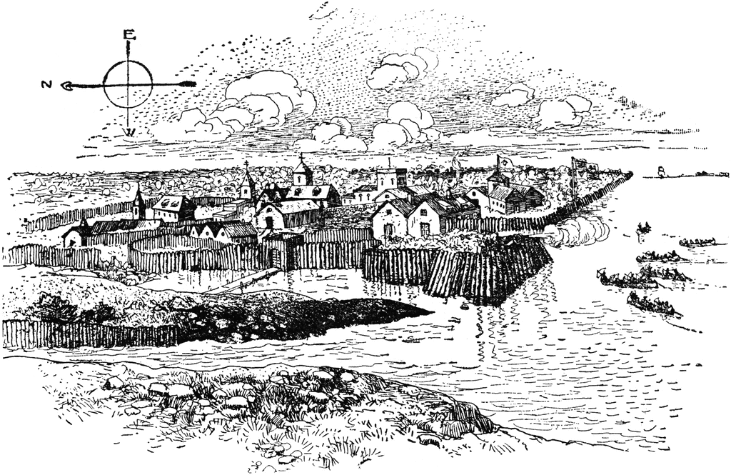 Jamestown in 1622 ClipArt ETC