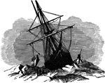 The USS <em>Advance</em> was a brigantine in the United States Navy which participated in an arctic rescue expedition.