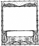 Two part floral frame.
