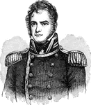 Lewis Warrington (3 November 1782 &ndash; 12 October 1851) was an officer in the United States Navy during the Barbary Wars and the War of 1812. He temporarily served as the Secretary of the Navy.Promoted to Master Commandant in July 1813, he took command of the sloop-of-war Peacock later in the year. On 12 March 1814, he put to sea with his new command bound for the naval station at St. Mary's, Georgia. After delivering supplies to that installation, he encountered the British brig Epervier off Cape Canaveral, Florida. Peacock emerged victorious from a brisk 45-minute exchange with that opponent, inflicting 10 times her own losses on the enemy. For his role in the victory, Warrington received the Thanks of Congress in the form of a Congressional Gold Medal.
