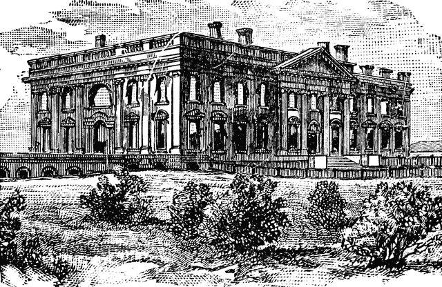 During the War of 1812 the French Navy set fire to the White House.