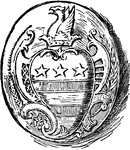 Washington's Private Seal incorporates the same design which can be found in Washington's Arms. The coat of arms of George Washington, President of the United States of America from 1789 to 1797, were first used to identify the family in the twelfth century, when one of George Washington's ancestors took possession of Washington Old Hall, then in County Durham, in north-east England.