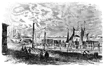 Malden, on the Detroit River, was a place of great importance during the War of 1812. It is where the British ships were built.