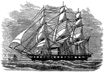 USS <em>Hartford</em>, a sloop-of-war, was the first ship of the United States Navy named for Hartford, the capital of Connecticut.