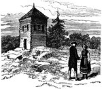 The first church in Philadelphia.