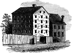 Perhaps the worst of all the New York prisons during the American Revolution was the third Sugar House, which occupied the space on Liberty Street.