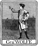 "The sign on Putnam's tavern bore a full-length portrait of General Wolfe." -Lossing