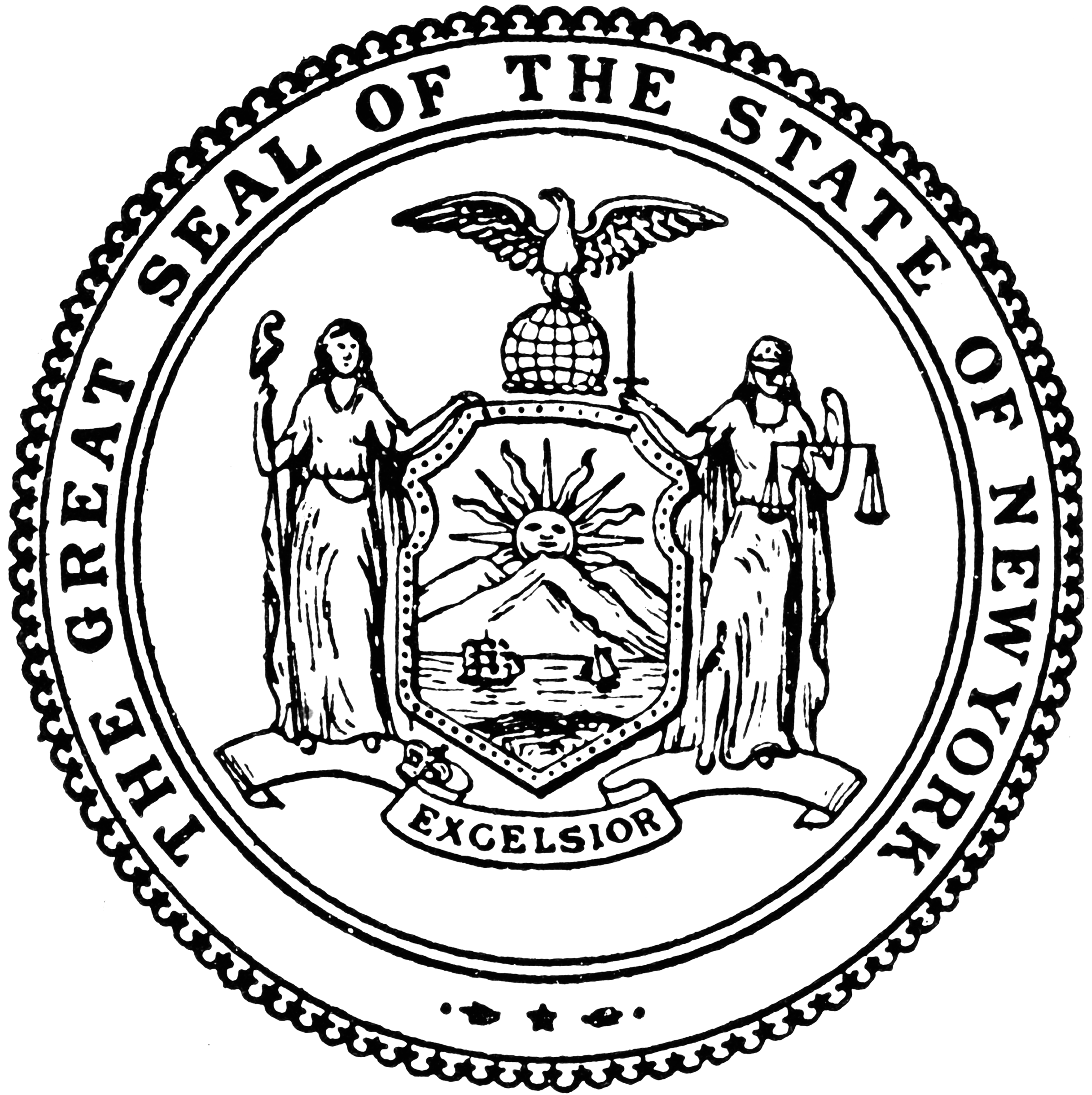 Seal of New York | ClipArt ETC