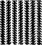 The Zöllner illusion is a classic optical illusion named after its discoverer, German astrophysicist Johann Karl Friedrich Zöllner. In this figure the black lines seem to be unparallel, but in reality they are parallel. The shorter lines are on an angle to the longer lines. This angle helps to create the impression that one end of the longer lines is nearer to us than the other end. This is very similar to the way the Wundt illusion appears. It may be that the Zöllner illusion is caused by this impression of depth.