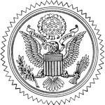 The US Seals and Emblems ClipArt gallery offers 41 illustrations of seals and emblems of the United States of America and various federal agencies.