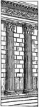 "Semi-columns (Roman). Engaged columns of the Maison Carr&eacute;e, N&icirc;mes, France." -Whitney, 1911