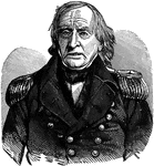 Charles Stewart (28 July 1778 - 6 November 1869) was an officer in the United States Navy. He is pictured here at age 86.