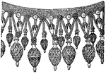 An illustration of an ornate necklace.