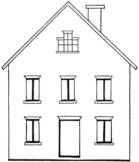 How to Draw a Simple House - Really Easy Drawing Tutorial-saigonsouth.com.vn