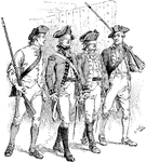 The officers were blindfolded and sent to Colonel Gansevoort's quarters.