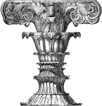 Of a less ambitious class were those monuments erected in honor of the victorious choragus in musical competitions. In these structures the tripod, as the reward of victory, was borne in mind. An instance of this style of building is preserved to us in the choragic monument of Lysicrates.