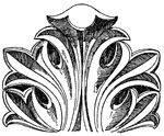 The Byzantine Leaf is a design found in Constantinople.