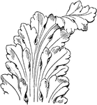 The French Renaissance Leaf design tend to look more formal.