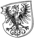 The Renaissance Heraldic Eagle was designed by Albrecht Durer.