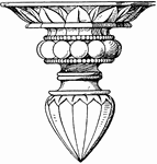 The Pendants ClipArt gallery contains 11 examples of hanging architectural members, often used with fan vaulting.