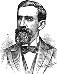(1849-1917) Jurist and Senator from Indiana