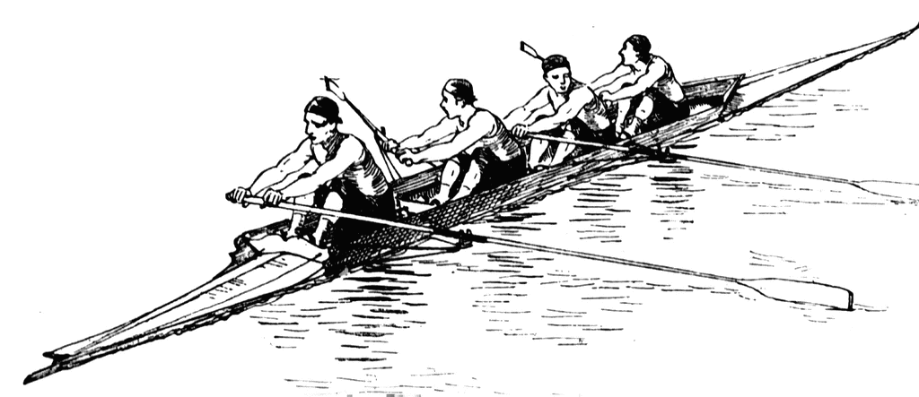 rowing clip art