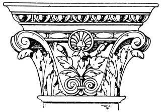 Corinthian Pilaster Capital | ClipArt ETC