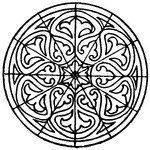 The Circular Panels ClipArt gallery contains 61 examples of round decorative panels.