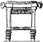The Assyrian stool.