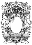 The principles of decoration in the modern typographical frame were very varied, with greater freedom allowed.