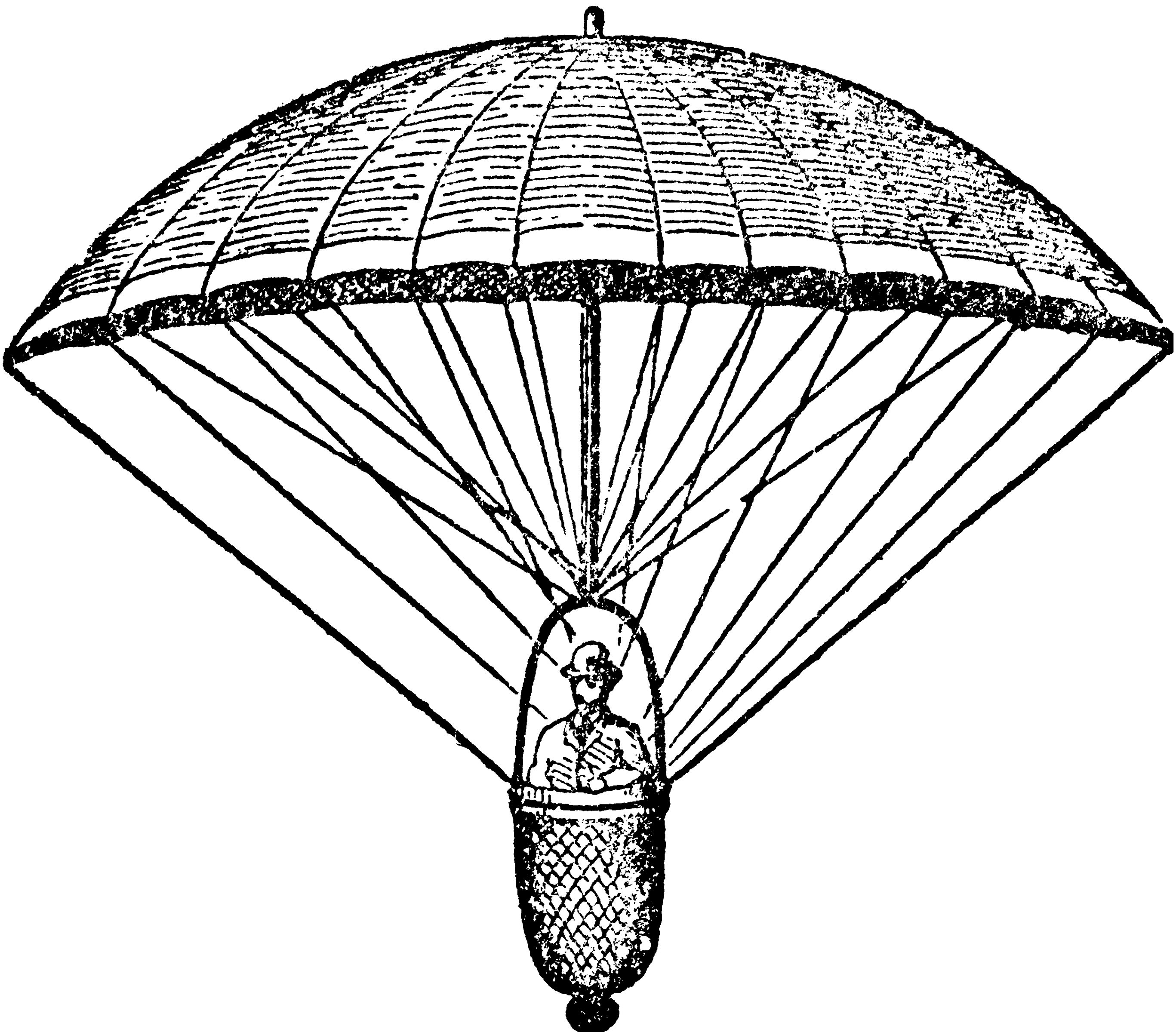 Garnerin Parachute | ClipArt ETC