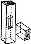 An illustration of a housing joint.