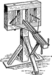 A catapult is any one of a number of non-handheld mechanical devices used to throw a projectile a great distance without the aid of an explosive substance&mdash;particularly various types of ancient and medieval siege engines.