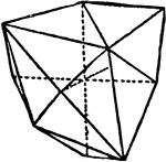 Principal forms of the isometric system: hextetrahedron.