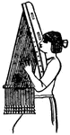 An Assyrian Harp.