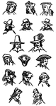 Hats in 16th, 17th, and 18th centuries