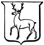 Trippant, depicts a male deer.