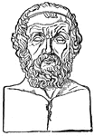 An ancient greek epic poet, believed to have written The Illiad and The Odyssey.