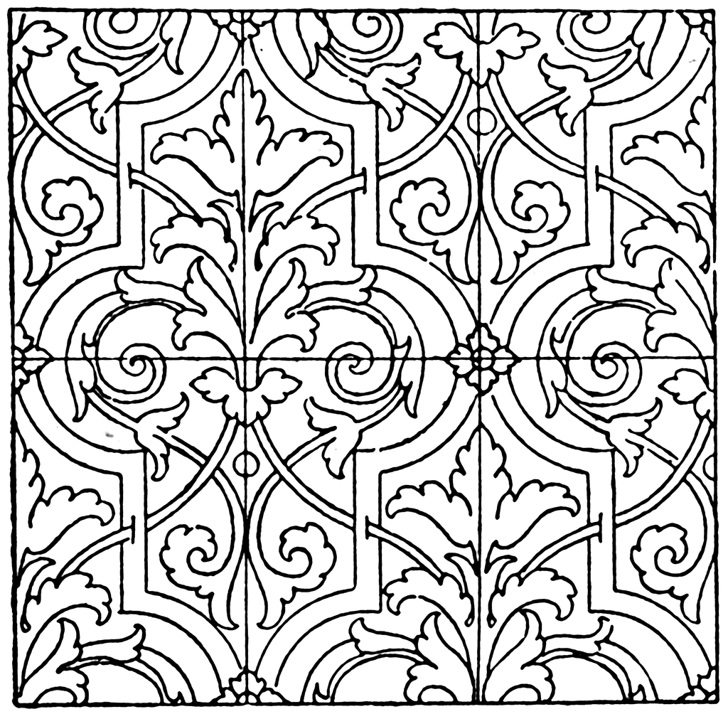 Stamped-Leather Pattern | ClipArt ETC