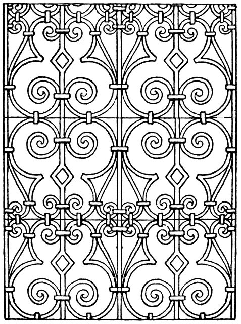 Italian Renaissance Pattern | ClipArt ETC