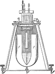 An illustration of a quadrant electrometer. An electrometer is an electrical instrument for measuring electric charge or electrical potential difference. There are many different types, ranging from historical hand-made mechanical instruments to high-precision electronic devices.