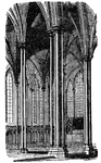 Early English Style, Detached shafts in Lady Chapel, Salisbury Catherdral