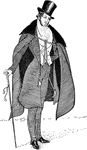 An illustration of Count D'Orsay.