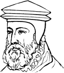 A man's flat cap of the 16th Century.