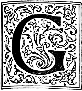 G, Ornamental Letter | ClipArt ETC