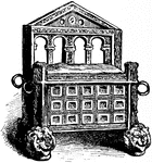 An illustration of a large chair.