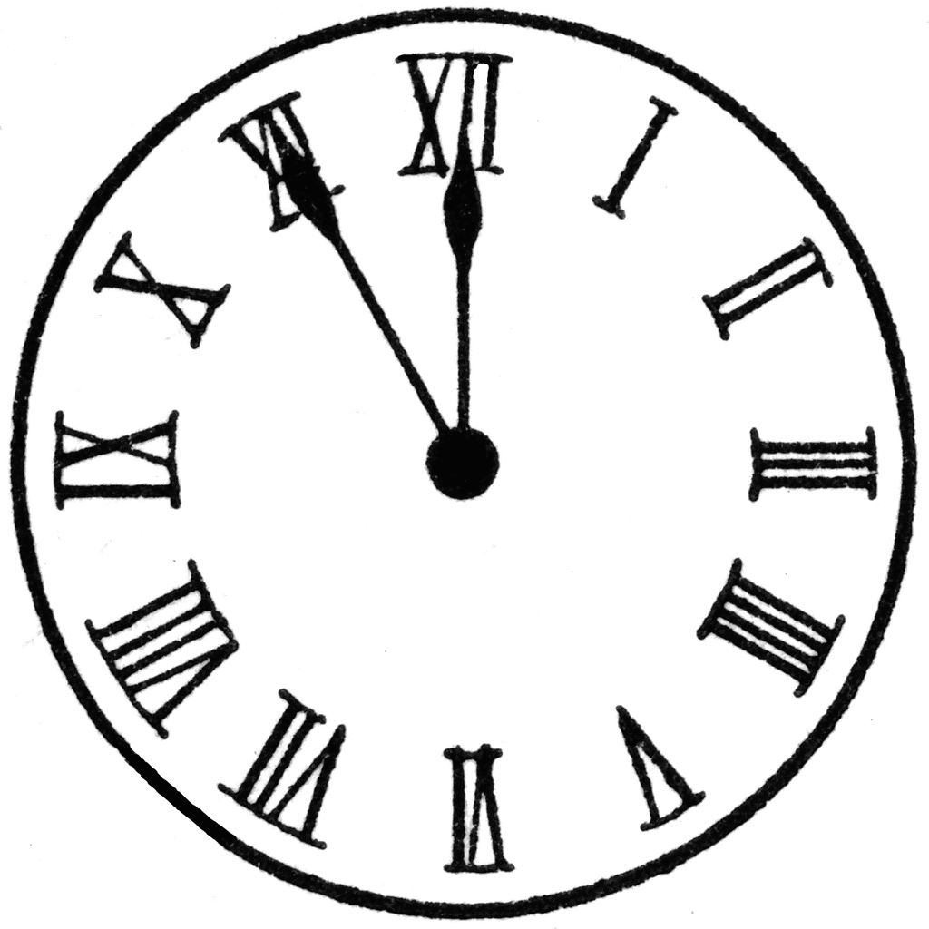 Clock 11:50 | ClipArt ETC