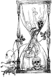 An illustration of a hourglass.